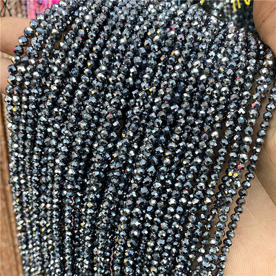 Comerț en-gros cu fațete din piatră naturală galbenă cuarț margele rotunde zircon piatră lunii turmalină margele libere pentru bijuterii accesoriu