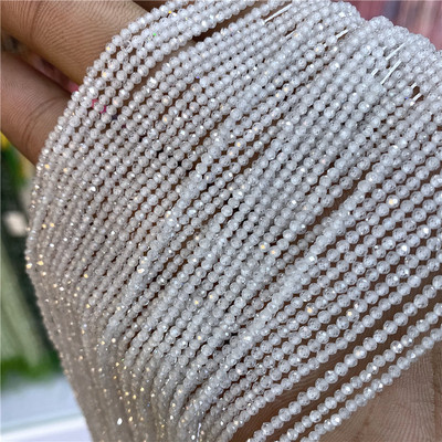 Comerț en-gros cu fațete din piatră naturală galbenă cuarț margele rotunde zircon piatră lunii turmalină margele libere pentru bijuterii accesoriu