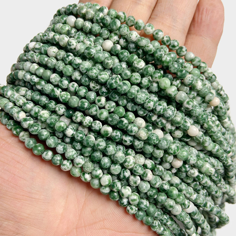 Mărgele de piatră naturală de 4mm Jade de agat Jaspe de amazonit Mărgele rotunde libere pentru confecţionarea de bijuterii cu mărgele DIY, inele pentru brăţară Accesorii