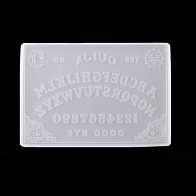 2db Ouija- Board Planchette gyanta formák gótikus Ouija- társasjáték kulcstartó medál epoxi szilikon formák ékszer készítés