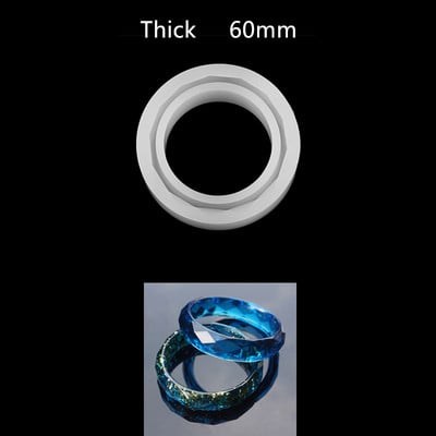 3 размера гривна Гривна Смола Епоксидни форми Отливане на силиконова UV смола Мухъл Инструменти за Направи си сам Комплект аксесоари за изработка на бижута