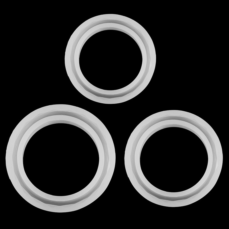 3 размера гривна Гривна Смола Епоксидни форми Отливане на силиконова UV смола Мухъл Инструменти за Направи си сам Комплект аксесоари за изработка на бижута