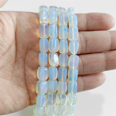 Jade cu ochi de tigru natural, mărgele de piatră de cuarț, dreptunghi neregulat, mărgele distanțatoare libere, pentru realizarea de bijuterii, brățară colier, 8x12mm