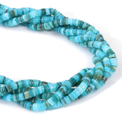 Obojene slatkovodne školjke perle 4,5-6 mm ravna nepravilna Heishi sedefasta perla za DIY ogrlicu, narukvicu, nakit