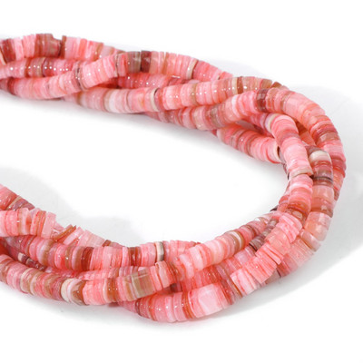 Obojene slatkovodne školjke perle 4,5-6 mm ravna nepravilna Heishi sedefasta perla za DIY ogrlicu, narukvicu, nakit