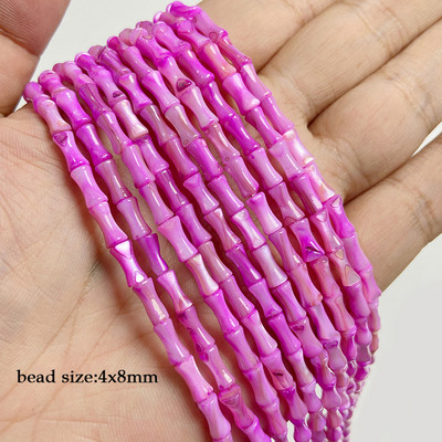 45 στυλ Χρωματιστές χάντρες κοχυλιών γλυκού νερού Γεωμετρία Σχήμα Χαλαρή χάντρα για κοσμήματα Κατασκευή DIY Σκουλαρίκια Κολιέ Αξεσουάρ 38cm