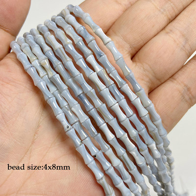 45 στυλ Χρωματιστές χάντρες κοχυλιών γλυκού νερού Γεωμετρία Σχήμα Χαλαρή χάντρα για κοσμήματα Κατασκευή DIY Σκουλαρίκια Κολιέ Αξεσουάρ 38cm