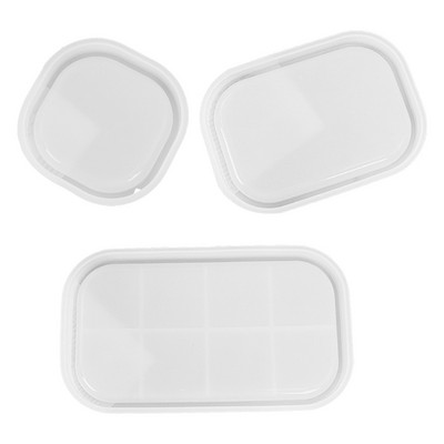 Ovalni pladanj Kalup od epoksidne smole Posuda Tanjur Daska za posluživanje Silikonski kalup za livenje DIY rukotvorina Držač za nakit Alati za izradu