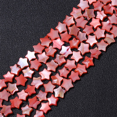 6/8/10/12 χιλιοστά Πολύχρωμες χάντρες από κοχύλι καρδιάς Βαμμένες χάντρες από φυσικό γλυκό νερό για κοσμήματα Σκουλαρίκια βραχιόλια για DIY