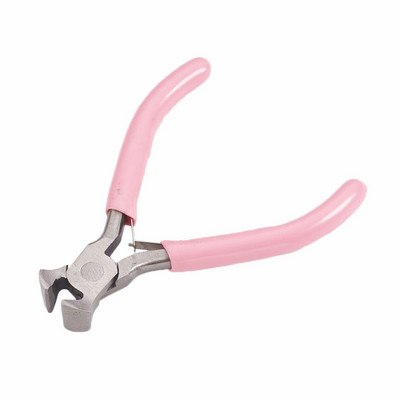 Комплекти мини клещи за бижута Направи си сам инструменти за бижута, оборудване за изработка на бижута Направи си сам, въглеродна стомана DeepPink, 70~80x40~52x6~9mmF80