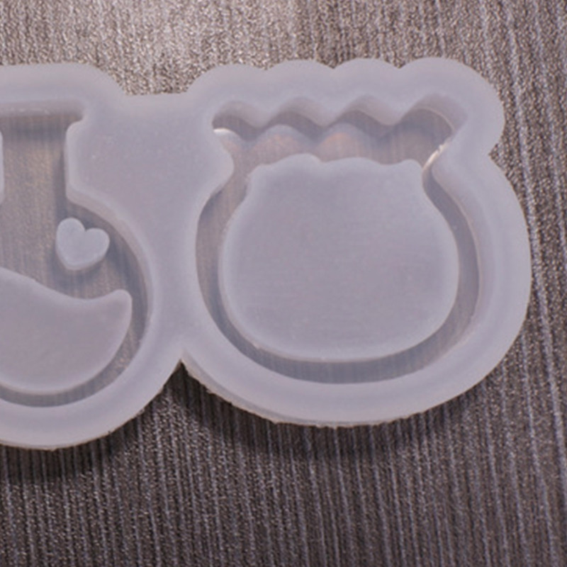 Boca želja Živi pijesak Privjesak za ključeve Kalup od epoksidne smole Viseći privjesci Ukrasi Silikonski kalup DIY Rukotvorine Dekoracije Alat za lijevanje