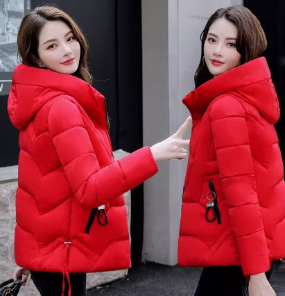 Μοντέρνο γυναικείο μπουφάν με ενδιαφέρον φερμουάρ - 5 χρώματα