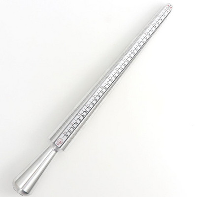 1PC Novi plastični štapni prsten za mjerenje trna Mjerni set Mjerenje veličine prstiju Alati za određivanje veličine nakita Oprema