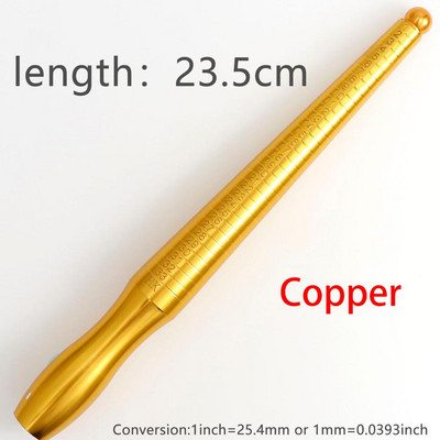 1PC Novi plastični štapni prsten za mjerenje trna Mjerni set Mjerenje veličine prstiju Alati za određivanje veličine nakita Oprema