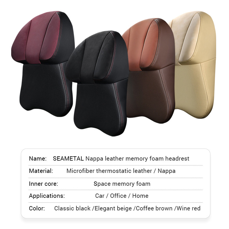 Pernă pentru gât auto Suport pentru tetieră Accesorii pentru mașină Rezidera pentru cap de călătorie Perne cervicale ortopedice auto Piese interioare