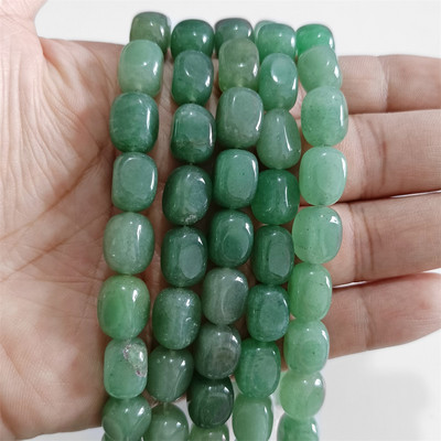 Φυσική πέτρα Bead Tube Ορθογώνιο Σχήμα Quartzs Jaspers Loose Spacer Bead For DIY Ανδρικό Κολιέ Βραχιόλι Αξεσουάρ κοσμημάτων