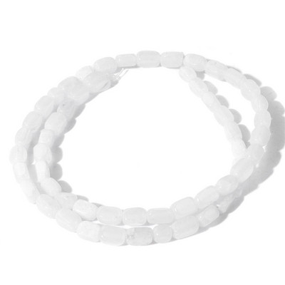 Φυσική πέτρα Bead Tube Ορθογώνιο Σχήμα Quartzs Jaspers Loose Spacer Bead For DIY Ανδρικό Κολιέ Βραχιόλι Αξεσουάρ κοσμημάτων