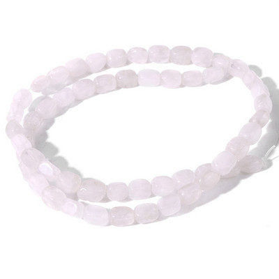 Φυσική πέτρα Bead Tube Ορθογώνιο Σχήμα Quartzs Jaspers Loose Spacer Bead For DIY Ανδρικό Κολιέ Βραχιόλι Αξεσουάρ κοσμημάτων