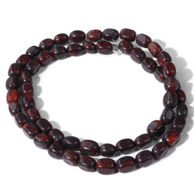 Φυσική πέτρα Bead Tube Ορθογώνιο Σχήμα Quartzs Jaspers Loose Spacer Bead For DIY Ανδρικό Κολιέ Βραχιόλι Αξεσουάρ κοσμημάτων