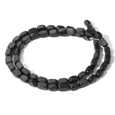 Φυσική πέτρα Bead Tube Ορθογώνιο Σχήμα Quartzs Jaspers Loose Spacer Bead For DIY Ανδρικό Κολιέ Βραχιόλι Αξεσουάρ κοσμημάτων