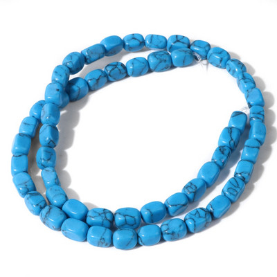 Φυσική πέτρα Bead Tube Ορθογώνιο Σχήμα Quartzs Jaspers Loose Spacer Bead For DIY Ανδρικό Κολιέ Βραχιόλι Αξεσουάρ κοσμημάτων