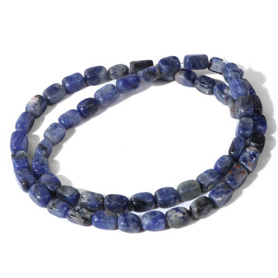 Φυσική πέτρα Bead Tube Ορθογώνιο Σχήμα Quartzs Jaspers Loose Spacer Bead For DIY Ανδρικό Κολιέ Βραχιόλι Αξεσουάρ κοσμημάτων