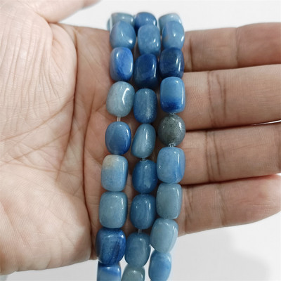 Φυσική πέτρα Bead Tube Ορθογώνιο Σχήμα Quartzs Jaspers Loose Spacer Bead For DIY Ανδρικό Κολιέ Βραχιόλι Αξεσουάρ κοσμημάτων