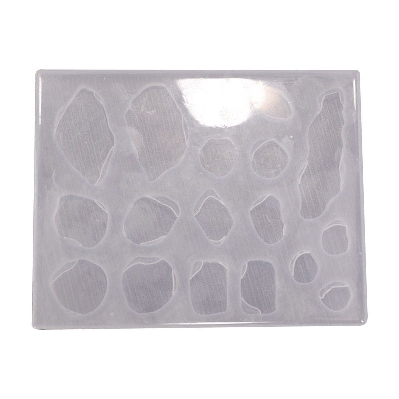 Nepravilno ogledalo Kristalni epoksi privjesak Kalup od smole Privjesci za ogrlice Silikonski kalup DIY Alati za lijevanje nakita