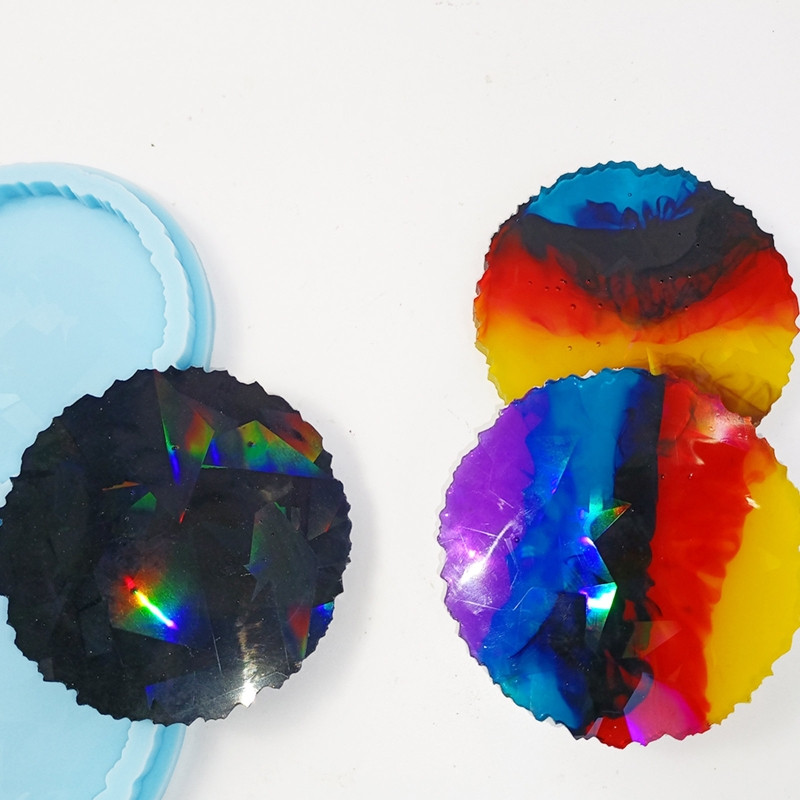 Kalupi za pladnjeve za podmetače Kalupi za DIY podmetače Silikonski kalupi za ladice Kalupi za lijevanje od epoksidne smole za DIY lijevanje Uređenje doma