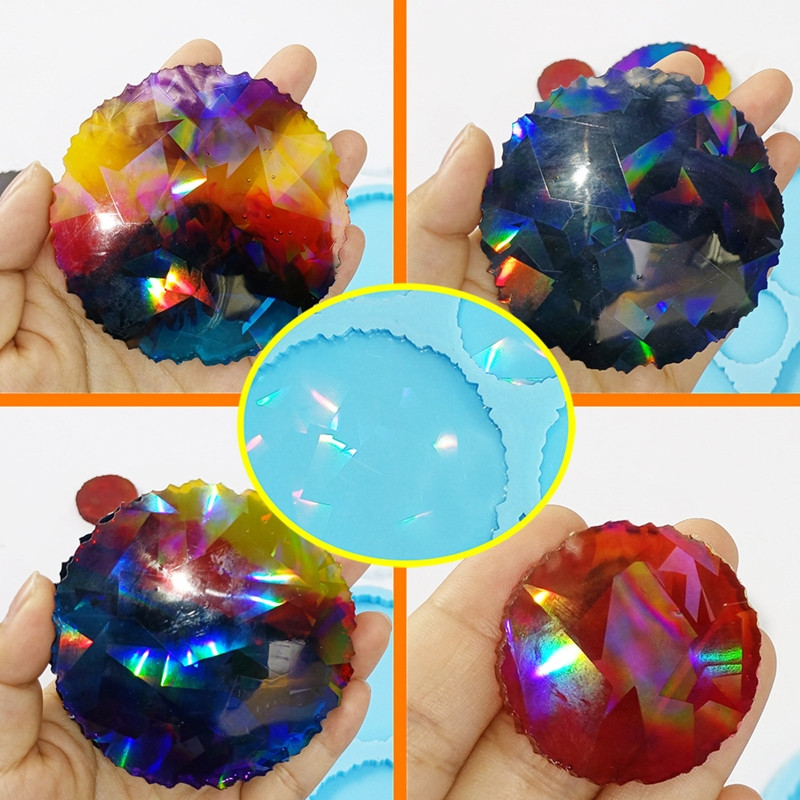 Kalupi za pladnjeve za podmetače Kalupi za DIY podmetače Silikonski kalupi za ladice Kalupi za lijevanje od epoksidne smole za DIY lijevanje Uređenje doma