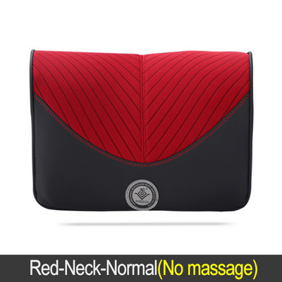 Automobilski električni masažni naslon za glavu Jastuk za vrat Prozračna mreža + kožno univerzalno sjedalo Lumbalni jastuk Štiti lumbalnu kralježnicu