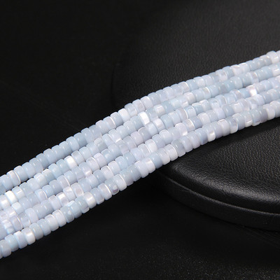 Prirodne školjke Labave okrugle pljosnate perle Heishi perle Odstojnik Obojane školjkaste perle za DIY izradu nakita Narukvice Nabavka ogrlica