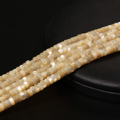 Prirodne školjke Labave okrugle pljosnate perle Heishi perle Odstojnik Obojane školjkaste perle za DIY izradu nakita Narukvice Nabavka ogrlica