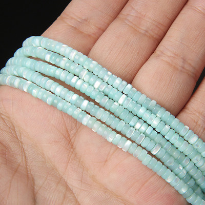 Različite veličine, prirodne školjke, perle, svjetlucavo obojene Heishi biserne perle, perle od sedefa za izradu nakita, ogrlice, narukvice