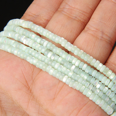 Različite veličine, prirodne školjke, perle, svjetlucavo obojene Heishi biserne perle, perle od sedefa za izradu nakita, ogrlice, narukvice