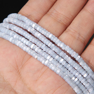 Različite veličine, prirodne školjke, perle, svjetlucavo obojene Heishi biserne perle, perle od sedefa za izradu nakita, ogrlice, narukvice