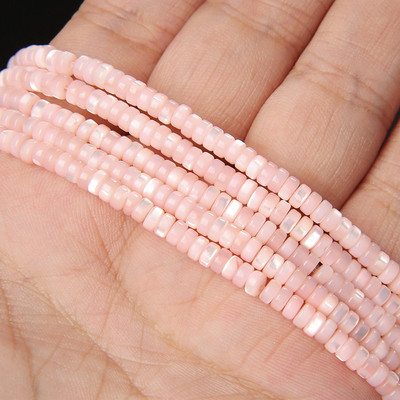 Različite veličine, prirodne školjke, perle, svjetlucavo obojene Heishi biserne perle, perle od sedefa za izradu nakita, ogrlice, narukvice