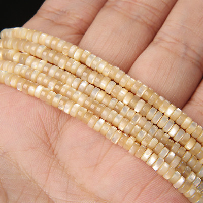 Različite veličine, prirodne školjke, perle, svjetlucavo obojene Heishi biserne perle, perle od sedefa za izradu nakita, ogrlice, narukvice