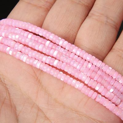 Različite veličine, prirodne školjke, perle, svjetlucavo obojene Heishi biserne perle, perle od sedefa za izradu nakita, ogrlice, narukvice