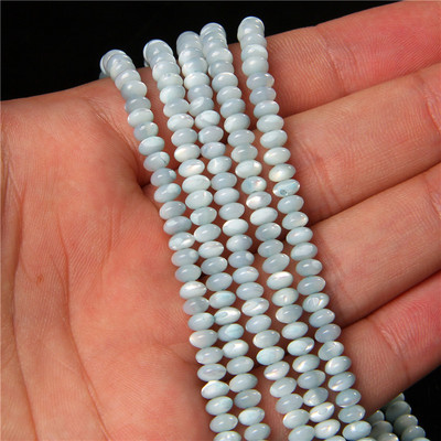 Različite veličine, prirodne školjke, perle, svjetlucavo obojene Heishi biserne perle, perle od sedefa za izradu nakita, ogrlice, narukvice