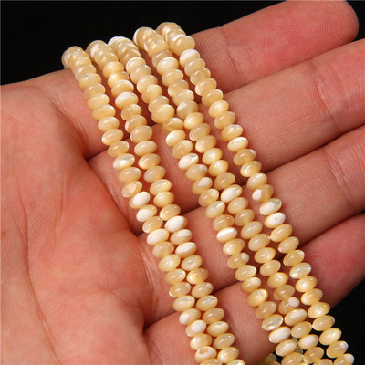 Različite veličine, prirodne školjke, perle, svjetlucavo obojene Heishi biserne perle, perle od sedefa za izradu nakita, ogrlice, narukvice