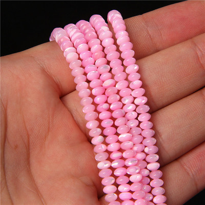 Različite veličine, prirodne školjke, perle, svjetlucavo obojene Heishi biserne perle, perle od sedefa za izradu nakita, ogrlice, narukvice