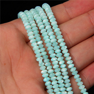 Različite veličine, prirodne školjke, perle, svjetlucavo obojene Heishi biserne perle, perle od sedefa za izradu nakita, ogrlice, narukvice