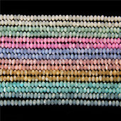 3x5mm Rondelle alakú természetes édesvízi kagyló gyöngyök barkács ékszer készítés női nyaklánc karkötő fülbevaló kiegészítők 15 hüvelyk
