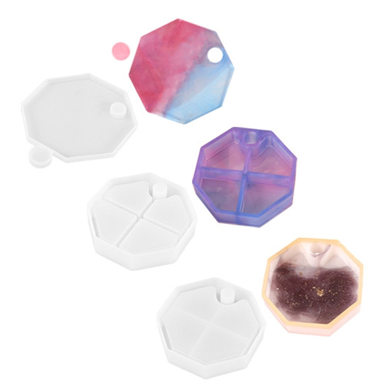 1 Set Jewelry Organizer Box Καλούπι σιλικόνης από ρητίνη για γυναίκες, DIY Περιστρεφόμενη θήκη κοσμημάτων πολλαπλών στρώσεων Θήκη αποθήκευσης για βραχιόλια