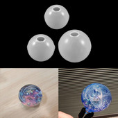 3 buc/set 20 25 30mm matriță din silicon cu bile de cristal pentru rășină epoxidica transparentă rășină UV pentru instrumente de bijuterii DIY accesorii