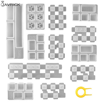 1 комплект ръчно Направи си сам механична клавиатура Капачка за ключ Силиконова форма UV Crystal Епоксидни форми Ръчно изработени инструменти за изработка на занаяти