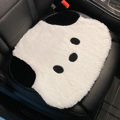 Κάλυμμα μαξιλαριού καθίσματος αυτοκινήτου Universal 2022 Four Seasons Winter Plush Cartoon Ins Fashion