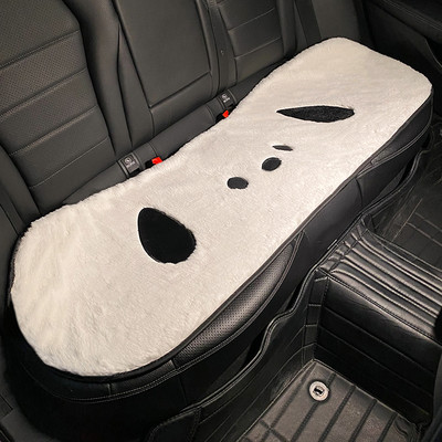 Κάλυμμα μαξιλαριού καθίσματος αυτοκινήτου Universal 2022 Four Seasons Winter Plush Cartoon Ins Fashion