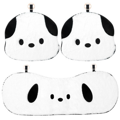 Κάλυμμα μαξιλαριού καθίσματος αυτοκινήτου Universal 2022 Four Seasons Winter Plush Cartoon Ins Fashion